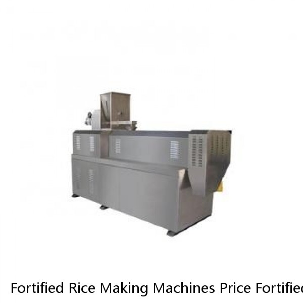 Fortified Rice Making Machines Price Fortified Rice Kernel Extruder Fortified Rice Manufacturing Machine