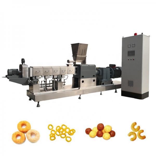 Slanty Snack Bar Twin Screw Extruder Prices Puffed Corn Chips Snacks Food Making Machine Puff Snack Food Extrusion Machine Price